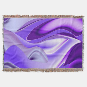 Cobertor Sonhos de Arco-Íris de Flor Roxo