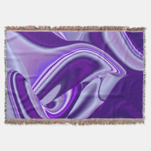 Cobertor Sonhos de Arco-Íris de Flor Roxo