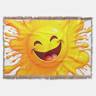 Cobertor Sorrisos de Sol: Explosão de Alegria
