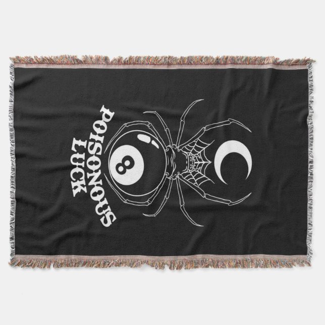 Cobertor Sorte venenosa da Lua-Aranha (Frente)