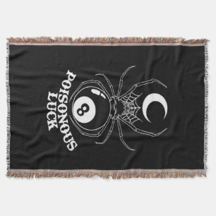 Cobertor Sorte venenosa da lua de aranha