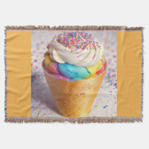 Cobertor Sorvete Cone Sprinkles