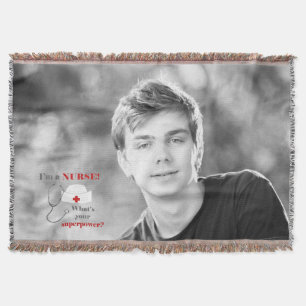 Cobertor Sou enfermeira, qual é a sua superpotência