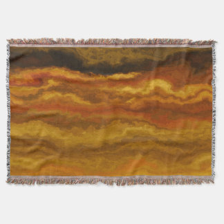 Cobertor Southwestern Desert Canyon Colors