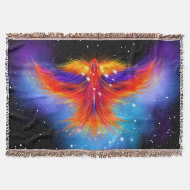 Cobertor Space Phoenix Nebula (Frente)