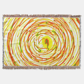 Cobertor Spiral Wave Bloom – Premium Throw Blanket