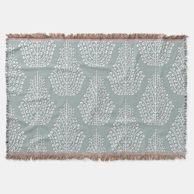 Cobertor SPIRIT branco prateado (Frente)