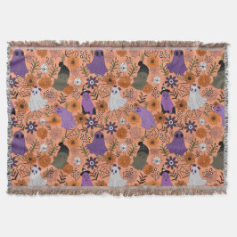 Cobertor Spooky floral