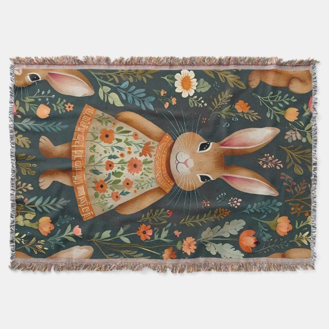 Cobertor Springtime Bunny Magic  (Frente)
