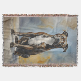 Cobertor Staffordshire Terrier Portrait