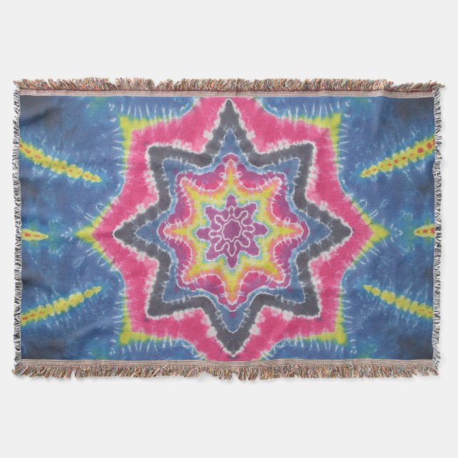 Cobertor Star Tie Dye (Frente)
