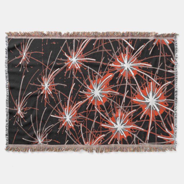 Cobertor Starburst Network – Premium Woven Blanket (Frente)