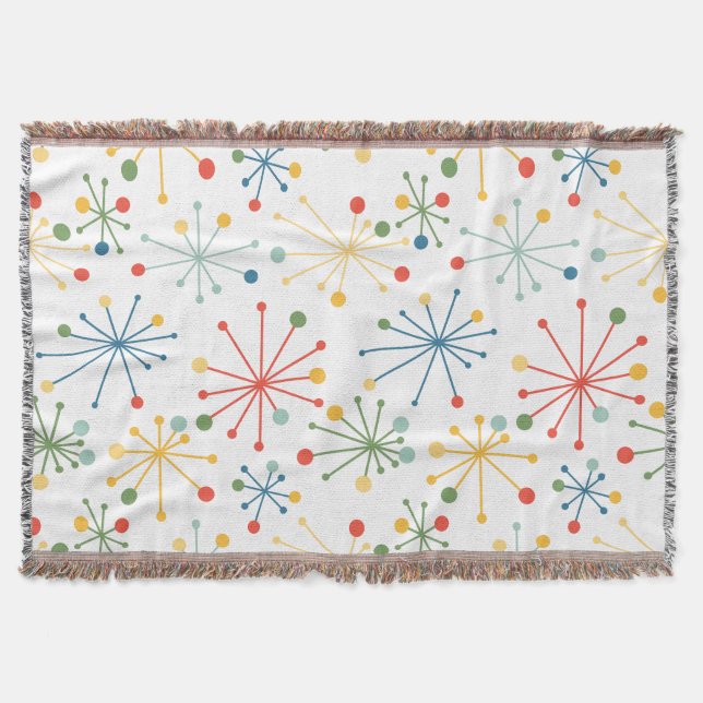 Cobertor Starbursts em Cor (Frente)