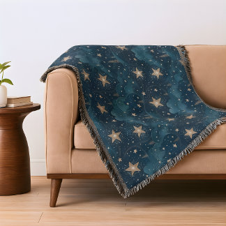Cobertor Starry Night Pattern