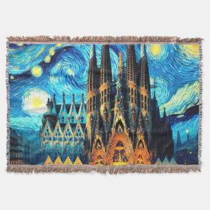 Cobertor Starry Sagrada Familia Barcelona