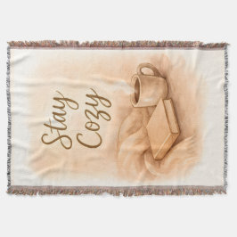 Cobertor Stay cozy Throw Blanket