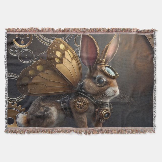 Cobertor Steampunk Bunny (Frente)