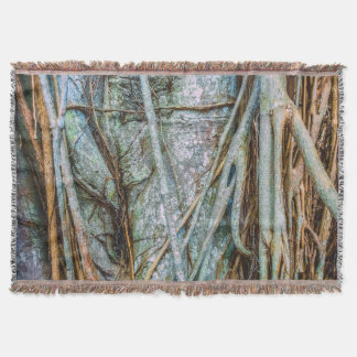 Cobertor Strangler Fig Abstrato