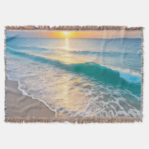 Cobertor Sunset de praia