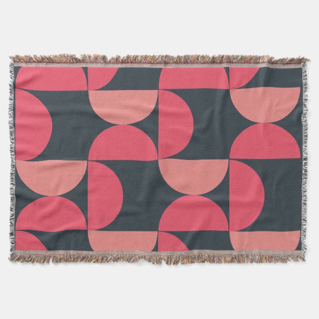 Cobertor Sunset de Verão Moderno do Século médio (Frente)