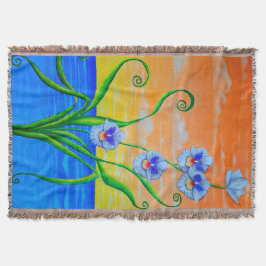 Cobertor Sunset Orquídeo