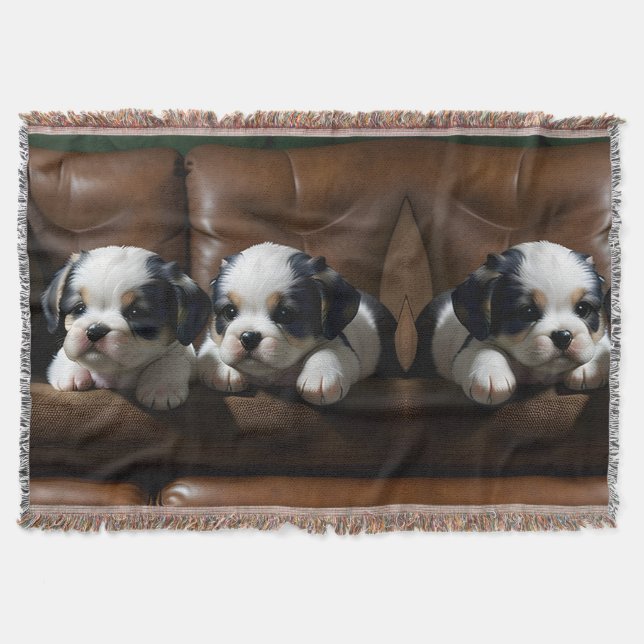 Cobertor Super Bonitinhos no sofá 1 (Frente)