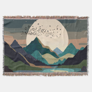 Cobertor Superlua No Lago