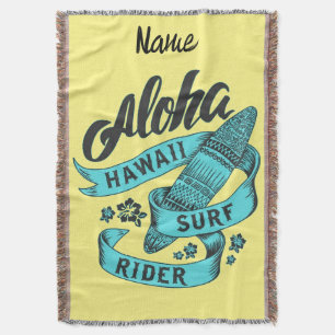 Cobertor Surf Aloha Hawaii Rider Thunder_Cove