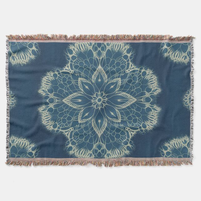 Cobertor Sussurro de rendas ou encanamento de rendas (Frente)