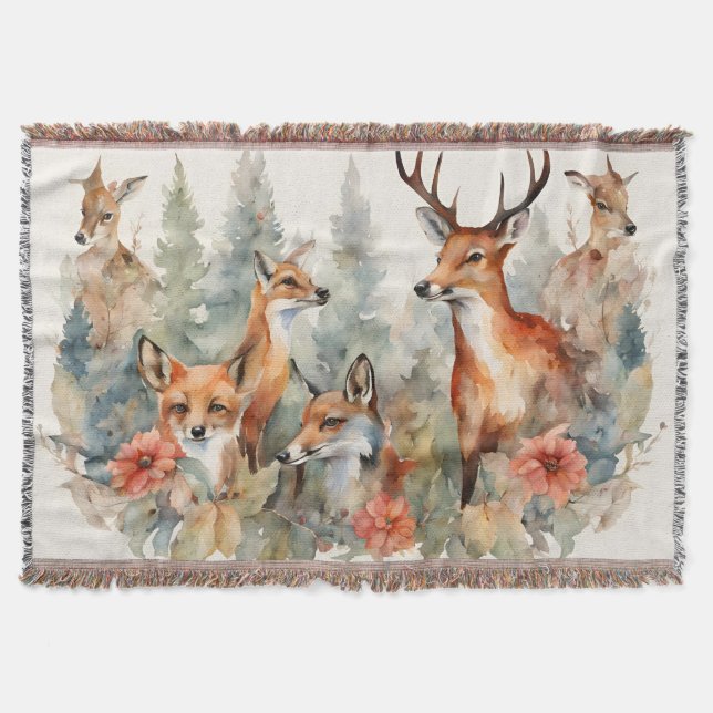 Cobertor Sussurros Florestais (Frente)