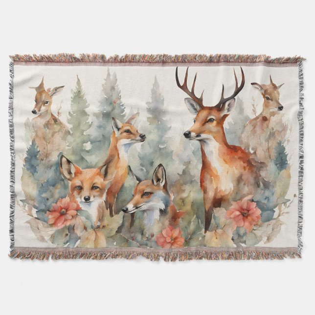 Cobertor Sussurros Florestais (Frente)