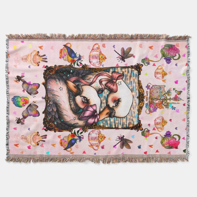 Cobertor Swan lovers (Frente)