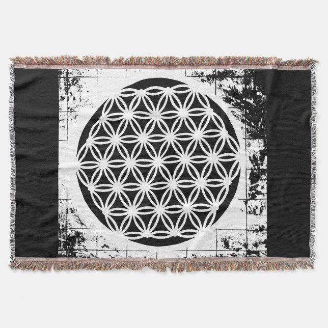 Cobertor Swirl Energy Flow – Premium Woven Blanket (Frente)