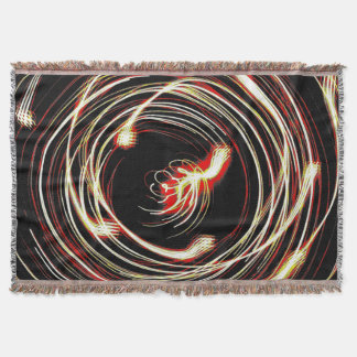 Cobertor Swirl Motion Burst – Premium Woven Blanket