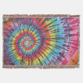 Cobertor Swirl Tie Dye