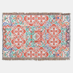 Cobertor Talavera mexicana: Colagem de Azulejos Étnicos.