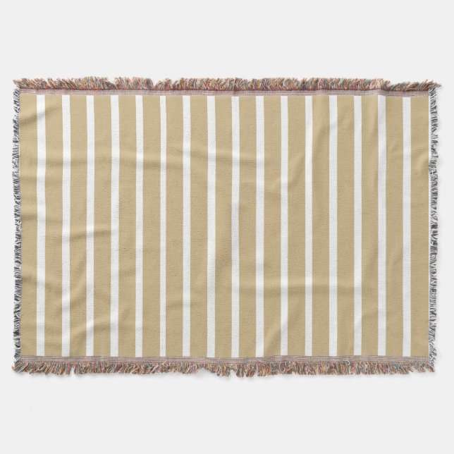 Cobertor Tan Neutral Stripes (Frente)