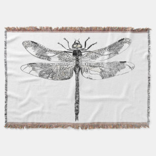 Cobertor Tapete de lance da libélula