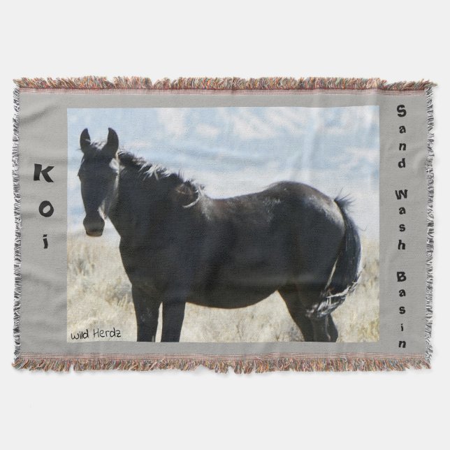 Cobertor Tapete de lance de Koi (Frente)