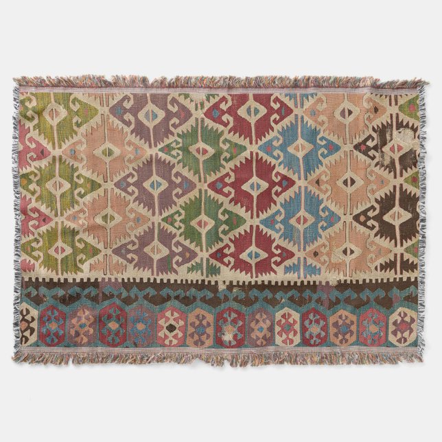 Cobertor Tapete Turco Kilim (Frente)