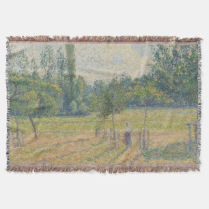 Cobertor "Tarde Adiantada em nosso Prado" - Camille Pissarr