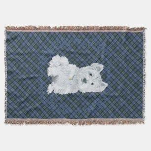 Cobertor Tartan Black Watch Westie