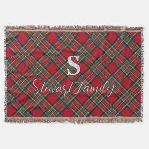 Cobertor Tartan Clássico Vermelho Vermelho Xadrez Russo