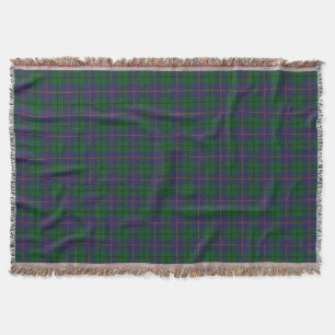 Cobertor Tartan escocês de Carmichael do clã