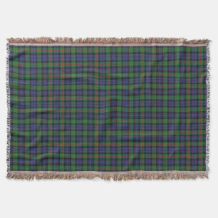 Cobertor Tartan escocês de Murray do clã