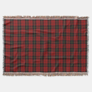 Cobertor Tartan escocês de Wallace do clã