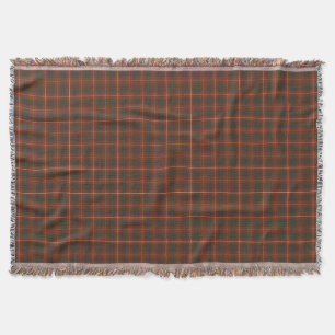 Cobertor Tartan resistido clã de Bruce