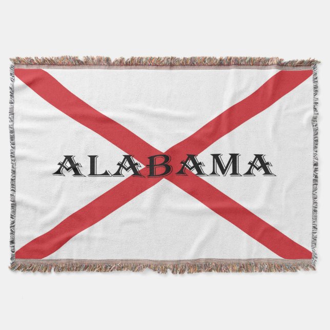 Cobertor Tbcnt Alabama e Flag (Frente)