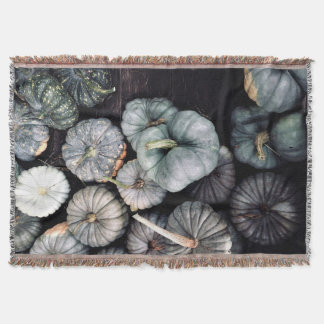 Cobertor Teal Green Pumpkins