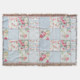 Cobertor Tecido de Rosa: Design de Fundo Elegante